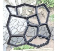 Moule Pas Japonais Exterieur Jardin, Moules à Béton en Plastique, Moule de Trottoir, Dalle de Béton Carrée à Faire Soi-même, 36/43/50cm en Option