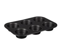 Moule Patisserie X6 Muffins Carbon Steel M12 Gris