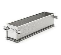 Moule à pâté en croûte pliable à charnières en inox perforé Air System® Géoforme