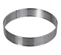 Lacor Cercle à tarte perforé Acier inoxydable Gris 18 x 18 x 4 cm