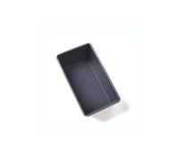 Patisse Mini moule à cake rectangulaire 02915 Profi – Acier revêtu gris anthracite 15 cm