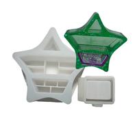Moule polyvalent en silicone en forme de fleur de prunier / étoile pour le rangement de bijoux et organiseurs de tiroirs pour combiner beauté et fonctionnalité