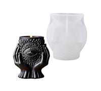 Moule polyvalent en silicone pour les yeux pour la fonte de résine, la fabrication de bijoux et la décoration de la maison, moule de bougeoir