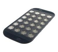 Moule pour 28 mini-cannelés en silicone - Mastrad - Gris - Silicone Noir translucide G