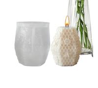 Moule pour bougies cylindriques, facile à démouler, réutilisable, pour bougies d'abeilles, ruche, pilier, pour école, maison, réunion, fête, enfants, adultes, débutants