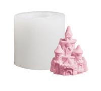 Moule pour bougies Outil réutilisable à libération facile | Moule à châteaux 3D pour débutants, professionnels, école, réunions de famille