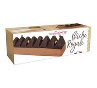 Moule pour bûche pâtissière royale et son support Multicolore G