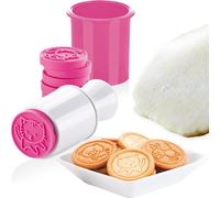 Moule pour Cookies Petit 6 Moules Avec Animaux Tampon Stampabiscotti Ø 5,5 CM