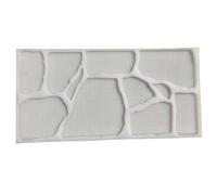 Moule pour Dalles en Beton, Moule pour Allée de Jardin, L 60 x W 30 cm, Réutilisable, Convient pour la Décoration d'allée de Cour(B)