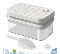 Moule Pour Fabrication De Glaçons - Bac à glaçons 56 compartiments avec cuillère à glace | Grande Capacité Pour Préparer Des Cubes Glacés Pour Tequila Vodka Whiskey Et Boissons