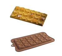 Moule pour faire des barres de chocolat, moule pour barres de chocolat | Cuisson pour les amateurs de chocolat Brownie Truffes Bonbons Fondant