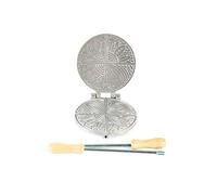 Moule pour Ferratelle et gaufres en aluminium rond fin