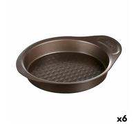 Moule Pour Four Pyrex Asimetria Rond Noir Ø 26 Cm (6 Unités)