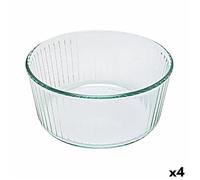 Moule Pour Four Pyrex Classic Soufflé 21 X 21 X 10 Cm Transparent Verre (4 Unités)