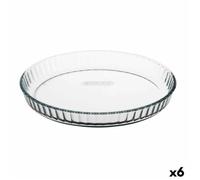 Moule Pour Four Pyrex Classic Vidrio Rond Plat 27,7 X 27,7 X 3,5 Cm Transparent (6 Unités)