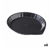 Moule Pour Four Pyrex Magic Rond Noir Plat Ø 27 Cm (6 Unités)