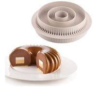 Silikomart Moule en silicone MULTI-INSERTO ROUND antiadhésif Ø30/150/176 mm h25