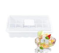 Moule pour machine à glaçons, récipient pour fabrication de glace | Bac à glace en silicone à 18 cavités avec couvercle | Moule à pour congélateur, gadget de cuisine pour whisky froid, cocktail