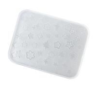 Moule pour ongles, Ensemble de moules en Silicone for Nail Art, avec vernis à ongles étoile, for pendentif, fournitures fête