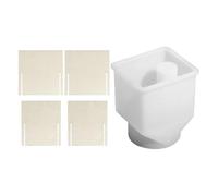 Moule Pour Porte-Bougie En Résine | Forme De Maison Pour Le Moulage Artisanal | Moules Pour La Résine Époxy | Décoration De Table Et Pièce Maîtresse Destinée À La Maison, La Chambre, La Fête, Le