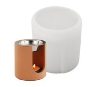 Moule pour pot de fleurs - Pot de fleurs rond, récipient circulaire, polymère de silicone flexible avec finition antiadhésive, outil de studio d'architecture, appareil robuste pour organiseurs de pots