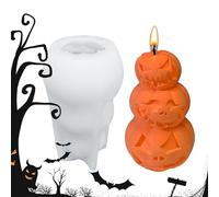 Moule pour résine Halloween, moule de décoration en silicone, retrait facile des moules à craie, artisanat pour décorations festives, projets thérapie