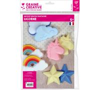 Moule Pour Savon Licorne Nuage Arc-En-Ciel Etoile