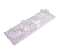 Moule Pour Savon: Motifs, Profond. 3cm, Nuage,Couronne,Bulle,Fleur