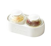 Moule pour sphères de glace,Moule Rond En Silicone Avec Deux Cavités | Bac à glaçons avec couvercle - Pour Cocktails Whisky Café Et Boissons Bar Cuisine Congélateur