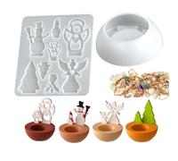 Moule Pour Support De Bougie | Moule à Ciment pour une Insertion,Moules En Silicone Pour Chandelier | Pour Loisirs Créatifs Travail Manuel Décoration Intérieure