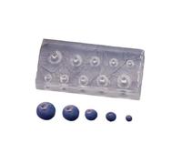 Moule pratique en résine de silicone robuste pour myrtille, pour castes époxy, bijoux, plats, plateaux, fabrication de fournitures artisanales, projets de fournitures artisanales