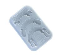 Moule pratique en résine époxy - Accessoires de serre-tête - Facile à nettoyer - Moules en silicone pour bijoux et travaux manuels
