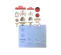 Moule pratique en silicone facile à utiliser, en résine époxy, accessoires de jardin, bijoux, breloques, décoration de gâteaux