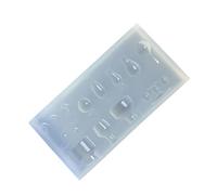 Moule pratique en silicone facile à utiliser en résine époxy en forme de vase, accessoires de fabrication de bijoux, fournitures d'art en résine