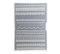 Moule pratique en silicone pour nail art - Plaque de tampon transparente - Pochoirs pour manucure
