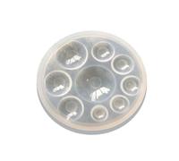 Moule pratique en silicone pour pendentif, fournitures faites à la main, texture en silicone pour argile, cire et résine, moule en silicone en forme de goutte d'eau