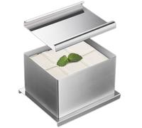 -moule - Presse-tofus en acier inoxydable, boîte de qualité alimentaire, design sans déchirure | Moule à fromage fait maison cuisine bricolage tofus préparation repas sains accessoires accessoires