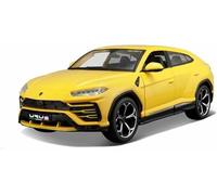 moulé Pression l'épour Chelle 1:24 pour Lamborghini Urus SUV modèle réduit Alliage Jouet Maquette Statique Ornement(Jaune)