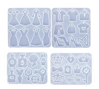 Moule Princesse En Silicone Personnalisable En Résine De Exquise Pour La Fabrication Bijoux Princesse Pour La Fabrication Bijoux Artisanaux