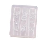 Moule professionnel en silicone pour ongles 3D - Réutilisable - Convient pour différents niveaux de compétence