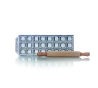 Moule Ravioli Risoli Raviolcasa,Modèle 20074 10B,24 Trous Avec Rouleau à