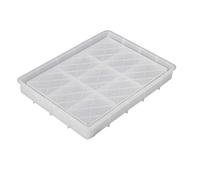 Moule rectangulaire en résine de silicone avec fond carré pour cendrier, bibelot décoratif en silicone