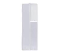 Moule rectangulaire en silicone avec griffe de dauphin pour la fabrication de bijoux en résine époxy pour débutants
