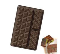 Moule rectangulaire en silicone de qualité alimentaire pour barre de chocolat | Passe au lave-vaisselle - Moules de cuisson rectangulaires pour anniversaire, Halloween, Noël, mariage