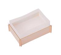 Moule rectangulaire en silicone pour moulage de résine, savon de bougie, porte-bijoux, échantillon d'insectes, support de lampe carré, cubes en silicone pour résine époxy