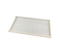 Moule rectangulaire en silicone pour serre-livres - Moule en résine époxy pour la fabrication de dessus de table - Moules en silicone avec plateau inférieur avec poignées - Kit époxy