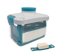 Moule réglable - Presse à fromage de soja avec plateau d'égouttement, petite et grande presse pour une utilisation personnelle et au restaurant, presse à fromage robuste et pour la cuisine