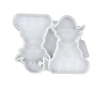 Moule Résine Vache Déco Bureau Noël Moule Plâtre | Moules à Ciment pour Fêtes pour Débutants, Enseignants d'Art, Amateurs de Loisirs Créatifs, Ateliers à Domicile,
