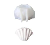 Moule réutilisable en silicone alimentaire texturé à rayures pour la fabrication de béton, plâtre, décoration d'intérieur