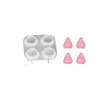Moule réutilisable en silicone en forme de fraise pour aromathérapie 3D pour bougies et savons pour tous les niveaux de compétence